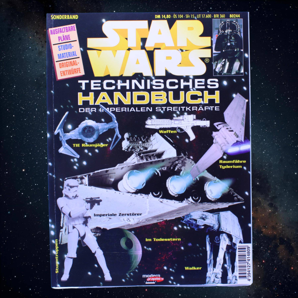 Star Wars Sonderband Nr. 2 – Technisches Handbuch Imperium (1996) | modern graphics | hoppla-stuff.de